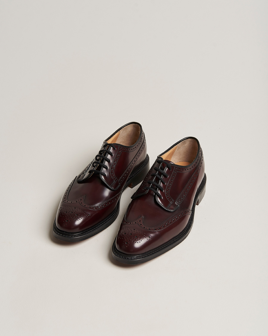 Mies | Brogue-kengät | Church's | Grafton Polished Binder Brogue Burgundy
