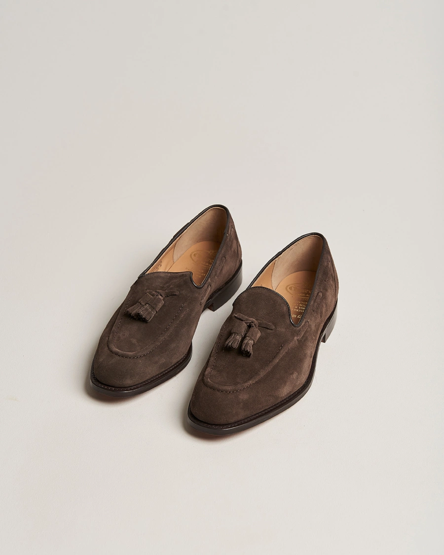 Mies | Church's | Church's | Kingsley Suede Tassel Loafer Brown