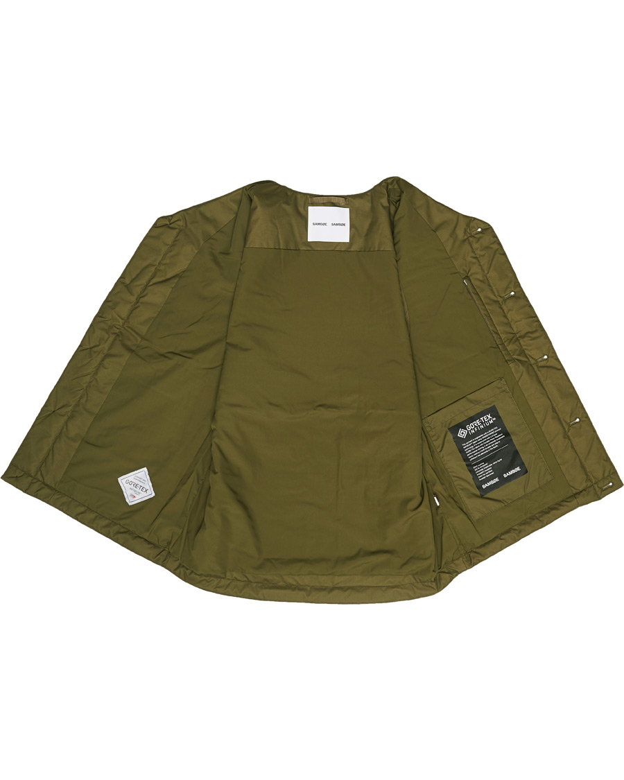 Mies | Takit | Samsøe Samsøe | Samsøe & Samsøe Tom Gore-Tex Vest Ivy Green