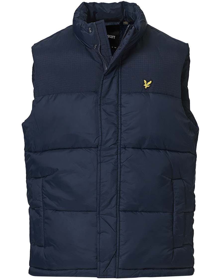 Mies | Takit | Lyle & Scott | Wadded Gilet Vest Dark Navy