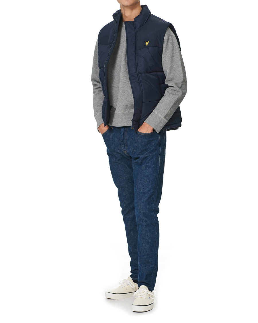 Mies | Takit | Lyle & Scott | Wadded Gilet Vest Dark Navy