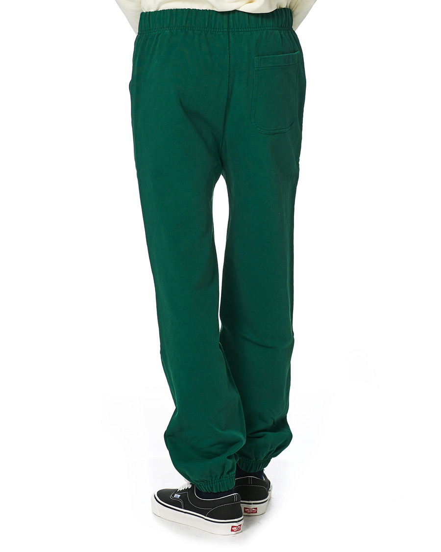 Mies | Housut | Drake's | Cotton Jogging Bottoms Green