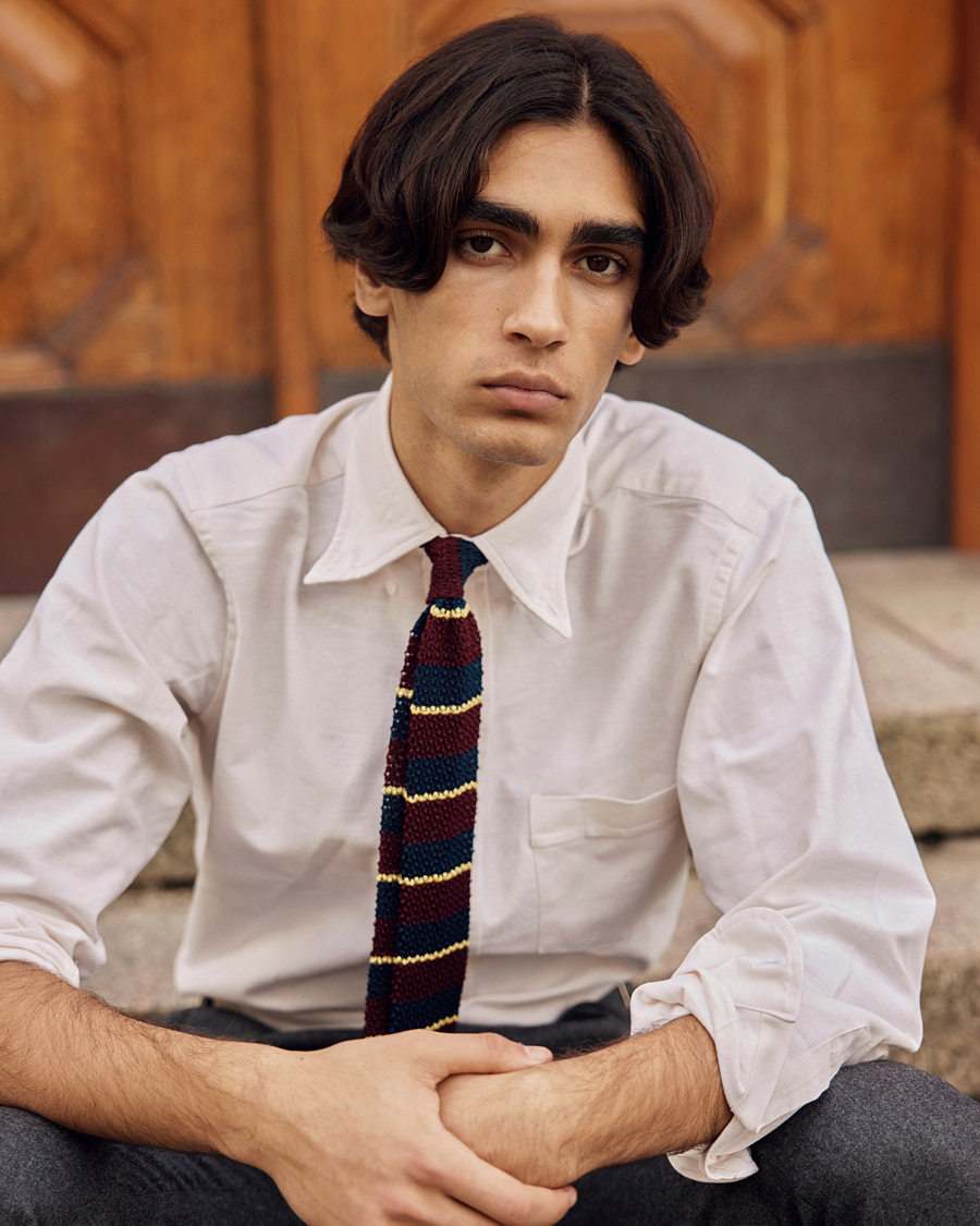 Mies | Kauluspaidat | Drake's | Button Down Oxford Shirt Cream