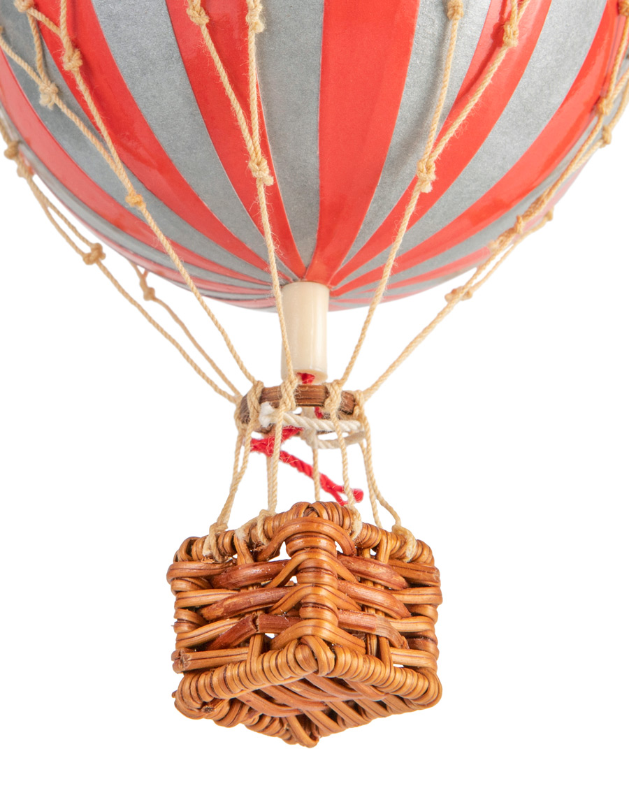 Mies | Authentic Models Floating In The Skies Balloon Silver Red | Authentic Models | Floating In The Skies Balloon Silver Red