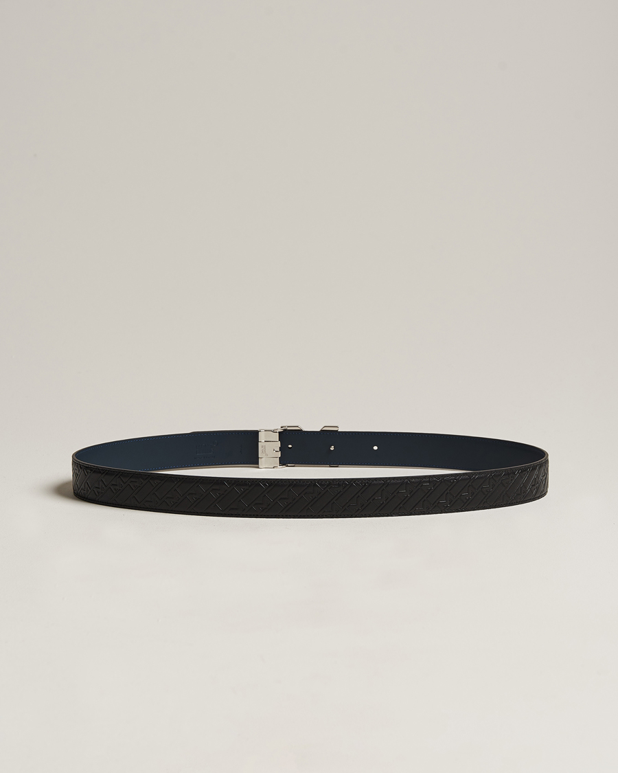 Mies |  | Montblanc | Reversible Belt 35mm Ultra Black/Blue
