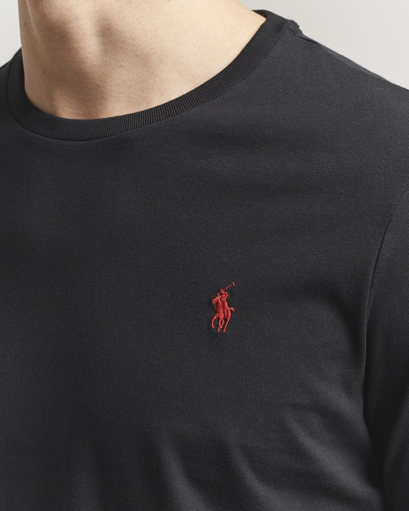 Mies | T-paidat | Polo Ralph Lauren | Long Sleeve Crew Neck Tee Polo Black