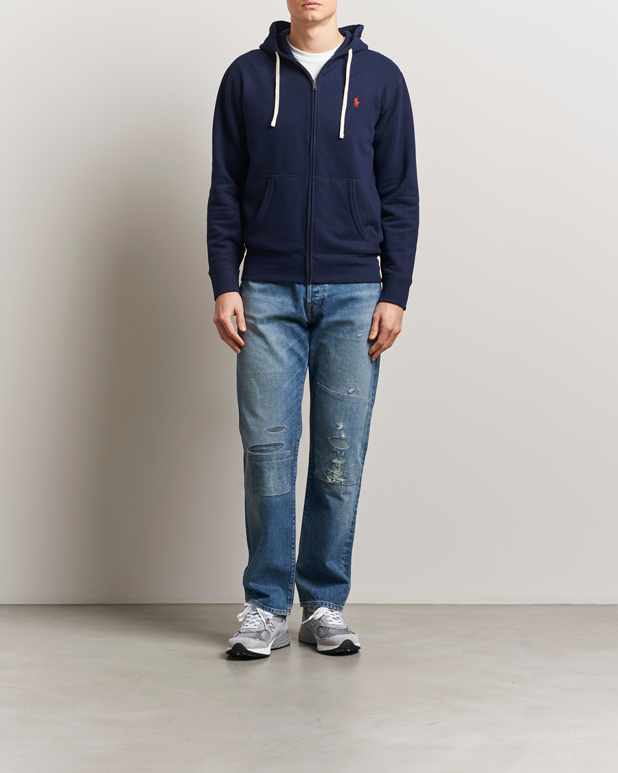 Mies | Puserot | Polo Ralph Lauren | Fleece Full Zip Hoodie Cruise Navy