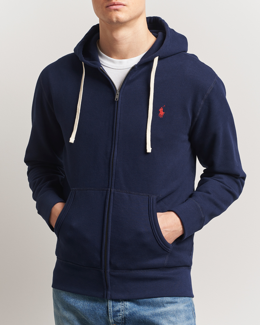 Mies | Puserot | Polo Ralph Lauren | Fleece Full Zip Hoodie Cruise Navy