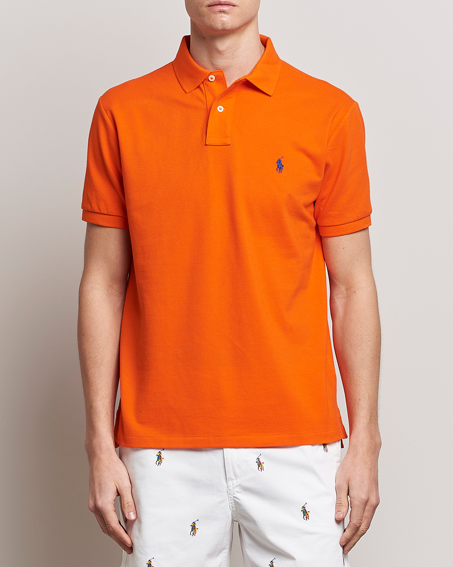 Mies |  | Polo Ralph Lauren | Custom Slim Fit Polo Sailing Orange