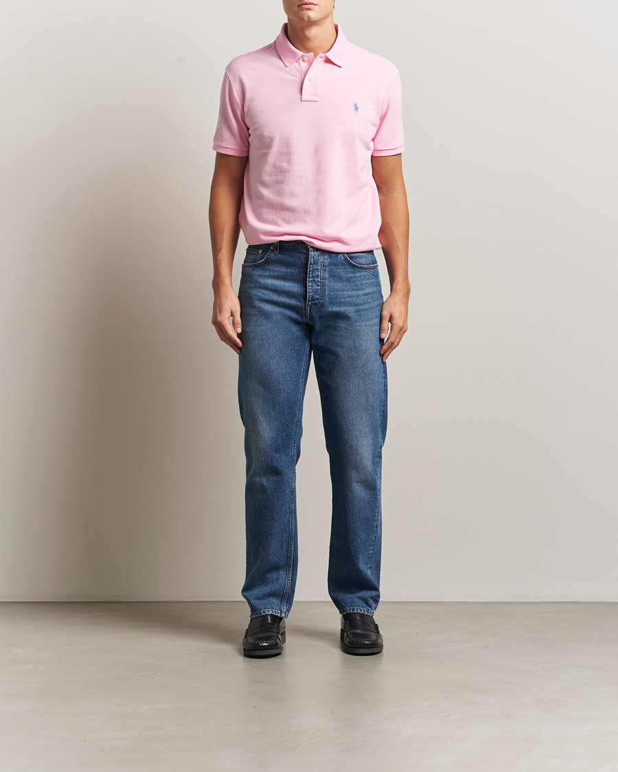 Mies | Pikeet | Polo Ralph Lauren | Custom Slim Fit Polo Carmel Pink