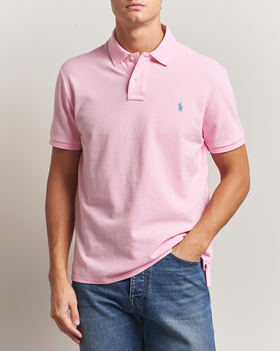 Mies | Pikeet | Polo Ralph Lauren | Custom Slim Fit Polo Carmel Pink