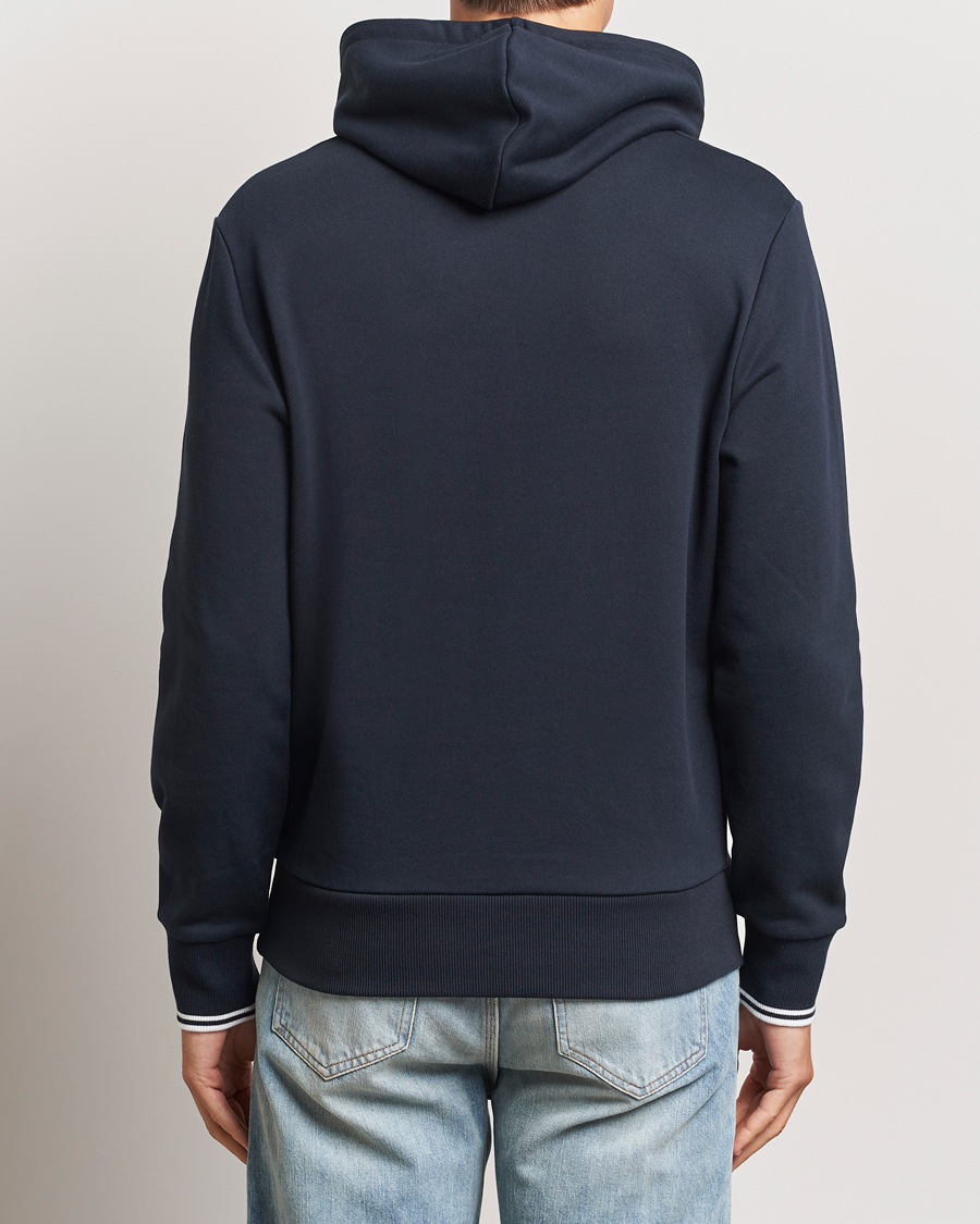 Mies | Puserot | Fred Perry | Tipped Hoodie Navy