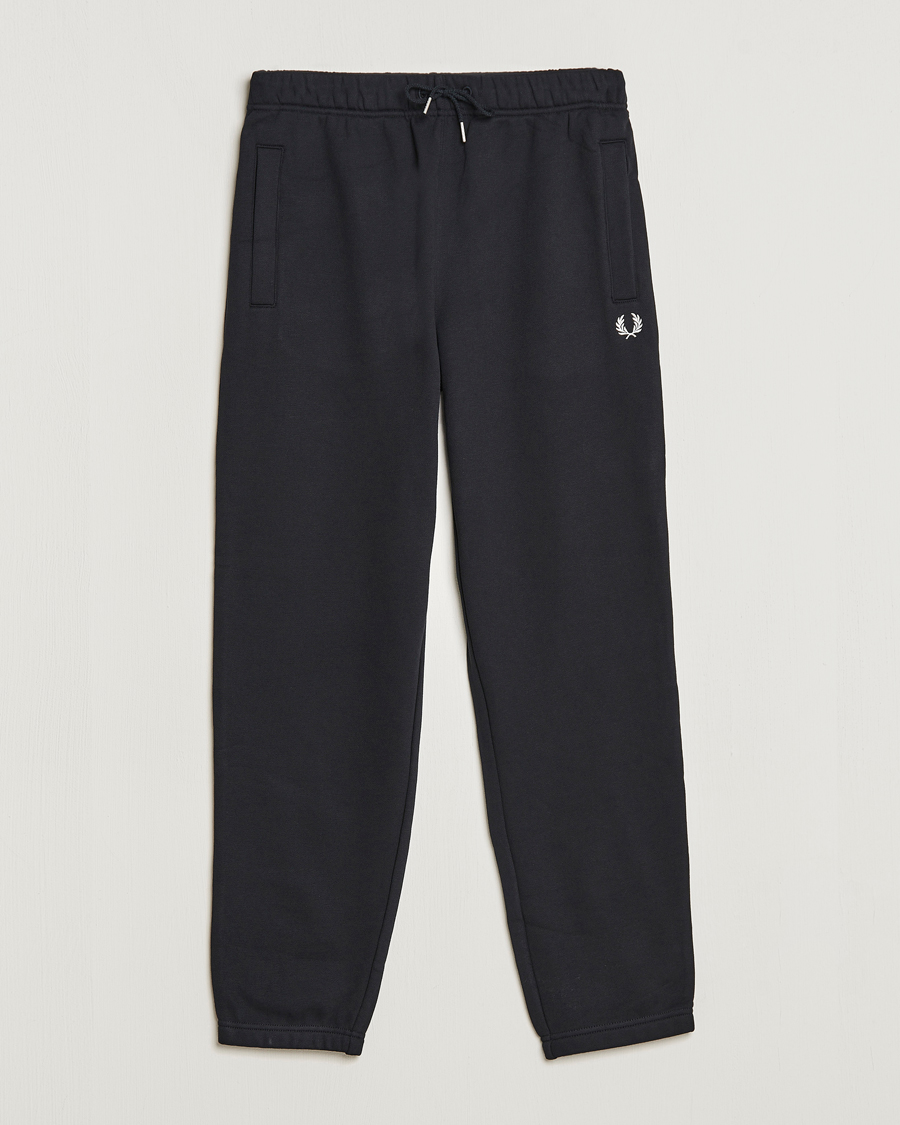 Mies | Housut | Fred Perry | Loopback Sweatpants Black