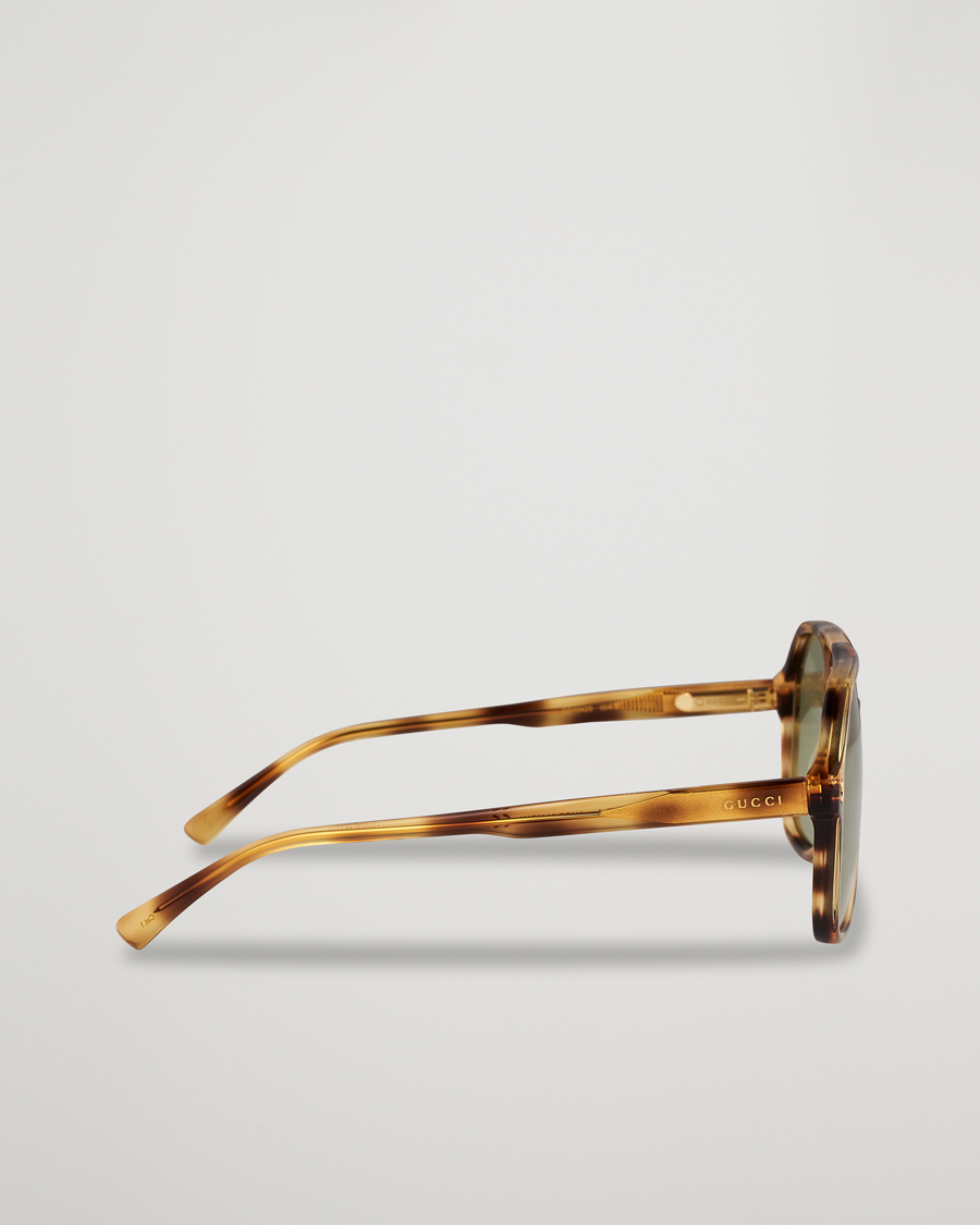 Mies | Gucci GG1042S Sunglasses Havana Green | Gucci | GG1042S Sunglasses Havana Green