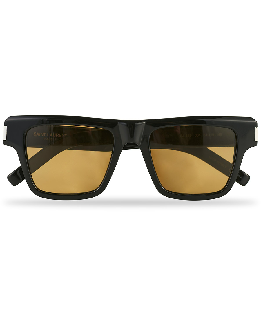 Miehet |  | Saint Laurent | SL 469 Sunglasses Black Yellow