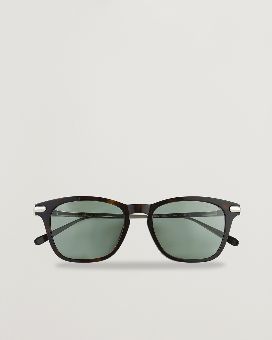 Miehet |  | Brioni | BR0092S Titanium Sunglasses Havana Green