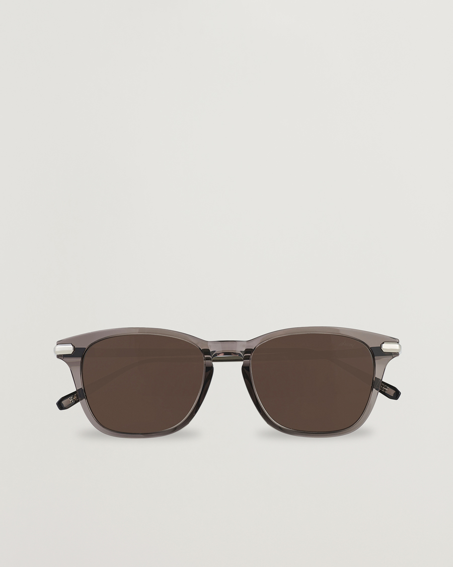 Miehet | Aurinkolasit | Brioni | BR0092S Titanium Sunglasses Grey Silver