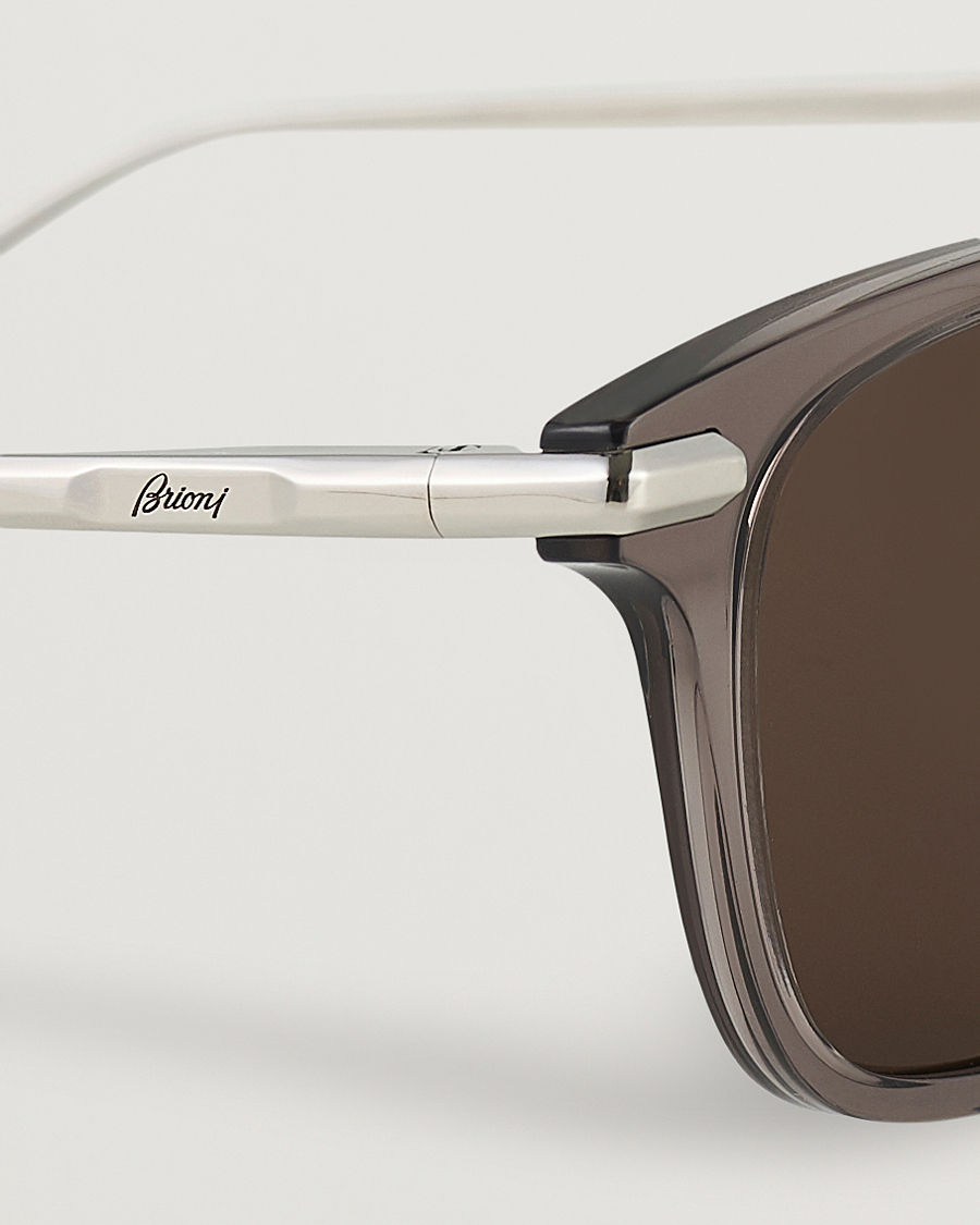 Mies | Brioni | Brioni | BR0092S Titanium Sunglasses Grey Silver