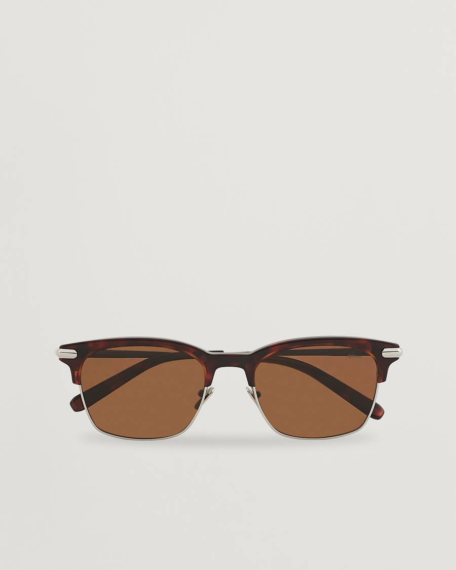 Miehet | Aurinkolasit | Brioni | BR0093S Sunglasses Havana Brown