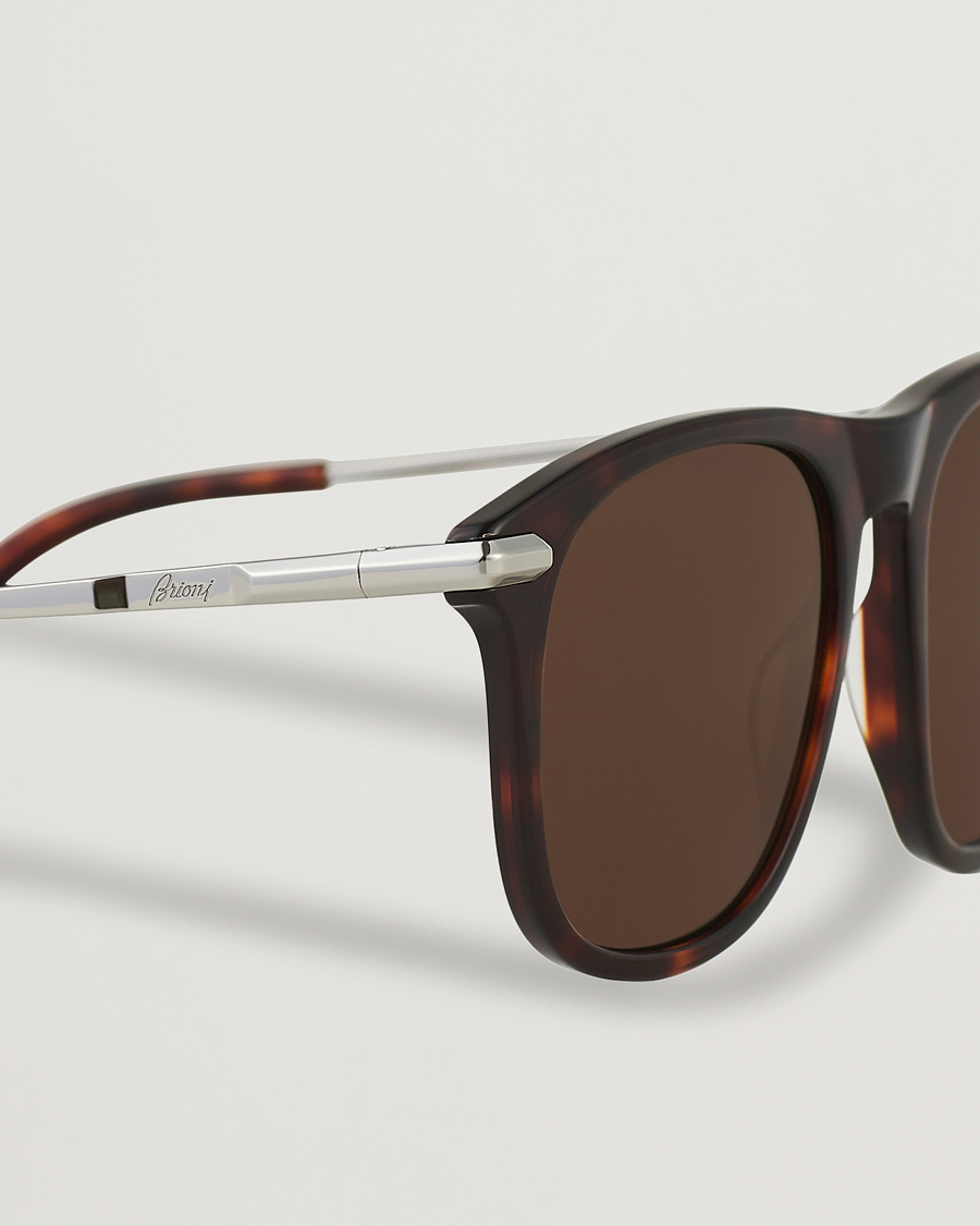 Mies | Brioni BR0094S Sunglasses Havana Brown | Brioni | BR0094S Sunglasses Havana Brown