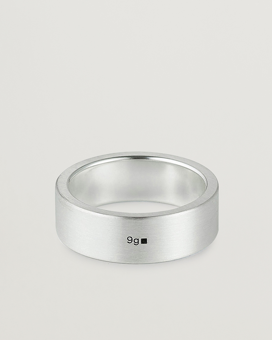 Mies | Korut | LE GRAMME | Ribbon Brushed Ring Sterling Silver 9g