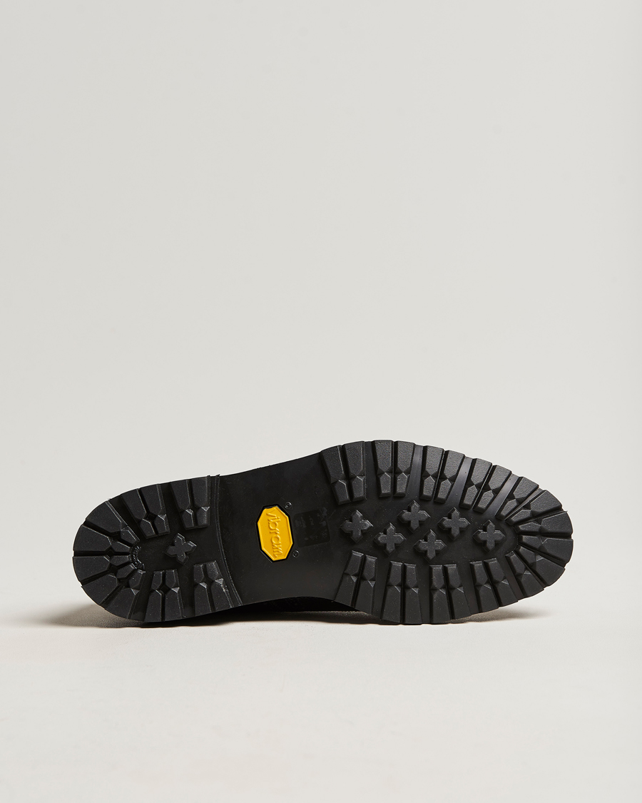 Mies | Derby-kengät | Crockett & Jones | Pembroke Derbys Scotch Grain Vibram Black Calf