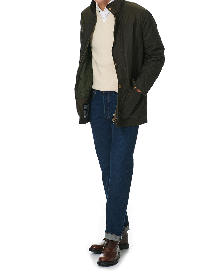 Mies | Crockett & Jones Ross Boot Vibram Sole Dark Brown Waxed Calf | Crockett & Jones | Ross Boot Vibram Sole Dark Brown Waxed Calf