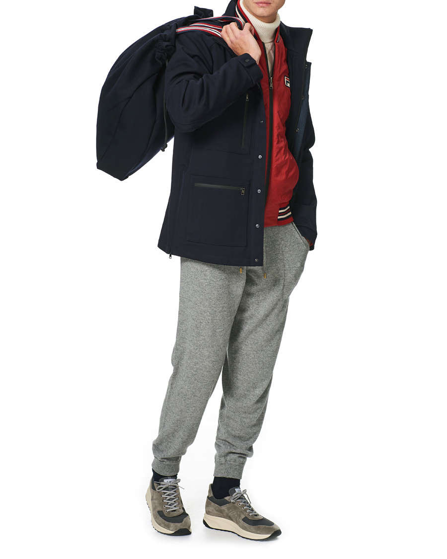 Mies | Takit | Piacenza Cashmere | X FILA Telavera Jacket Black