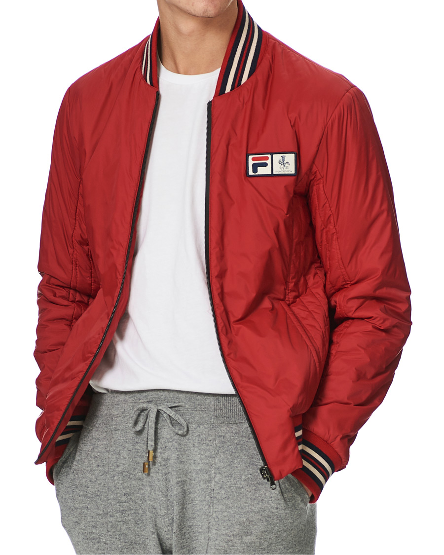 Mies | Takit | Piacenza Cashmere | X FILA Telavera Jacket Black