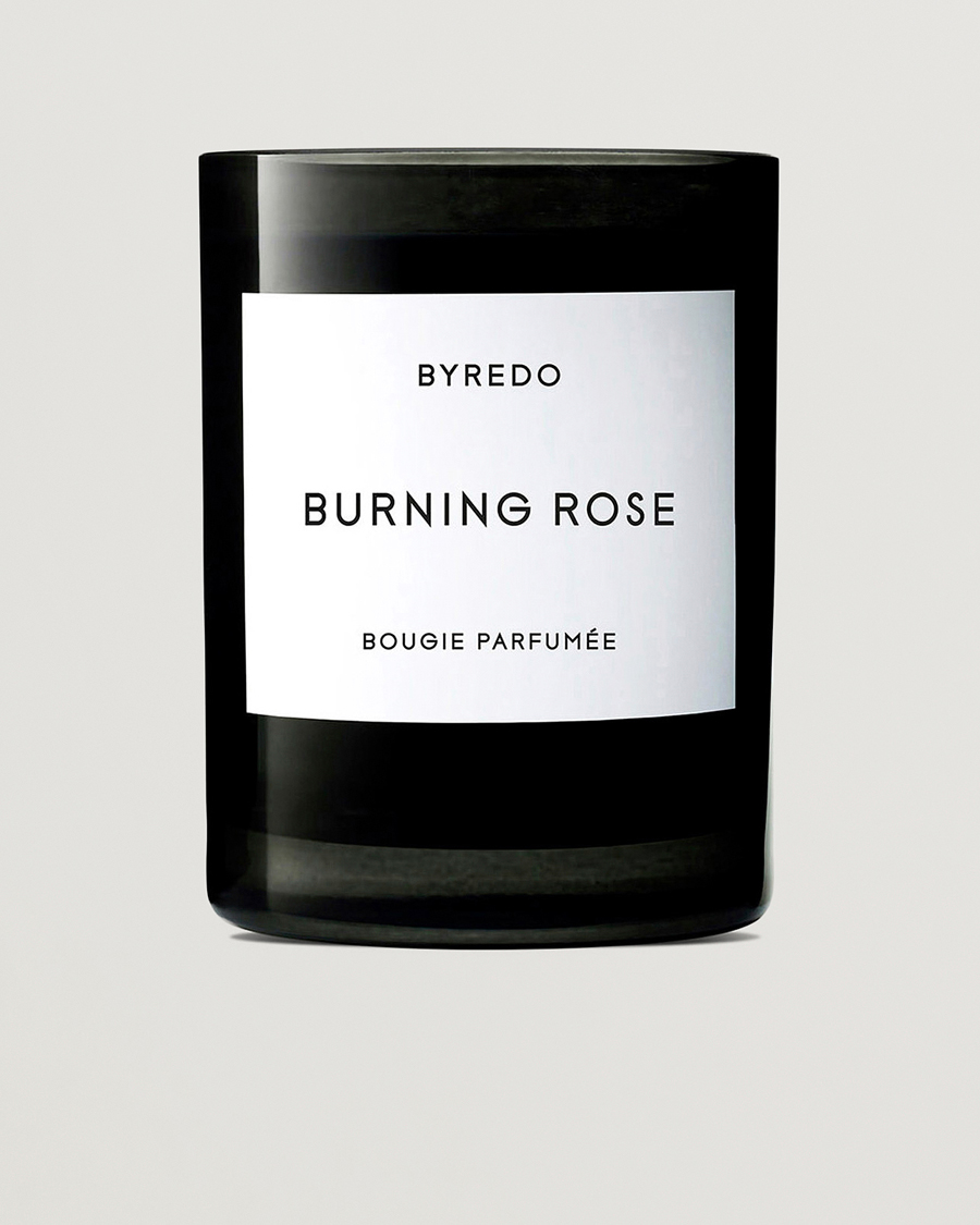 Miehet | Tuoksukynttilät | BYREDO | Candle Burning Rose 240gr