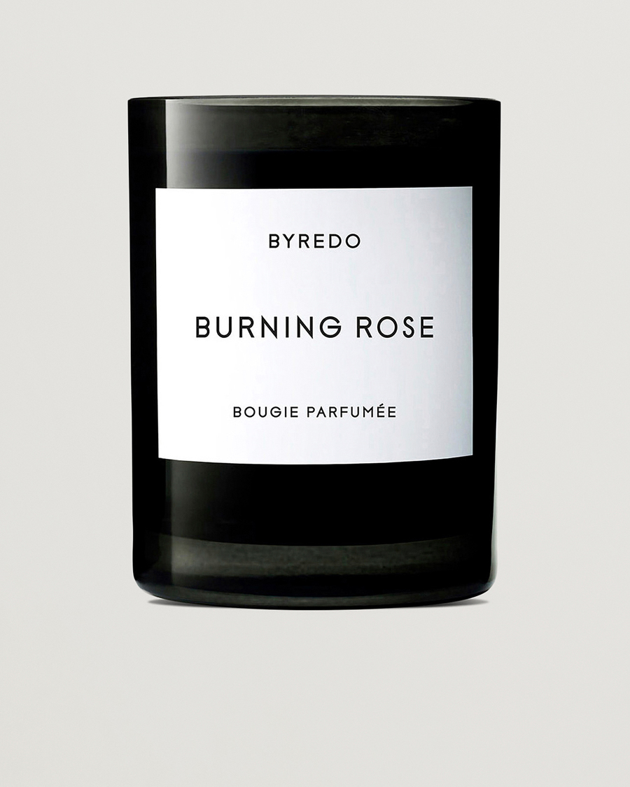 Mies | Tuoksukynttilät | BYREDO | Candle Burning Rose 240gr