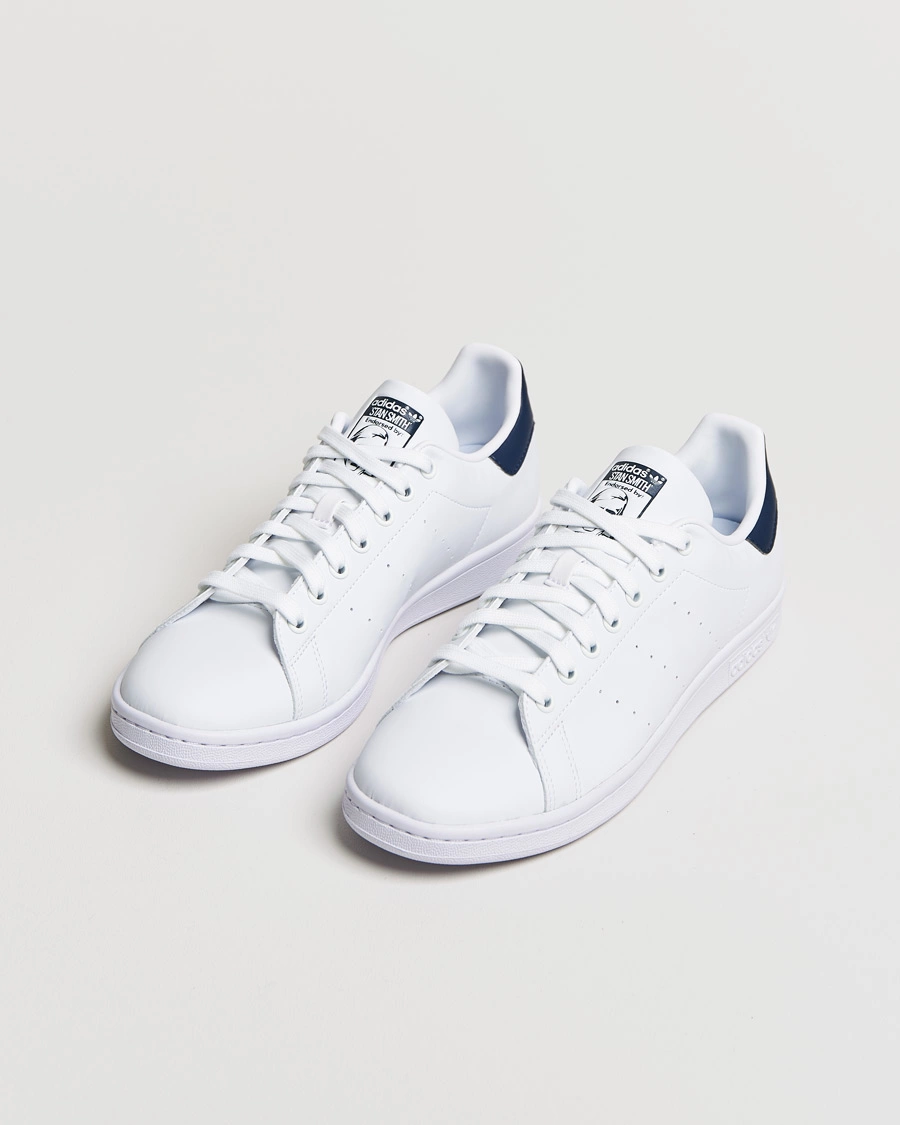 Mies | Tennarit | adidas Originals | Stan Smith Sneaker White/Navy
