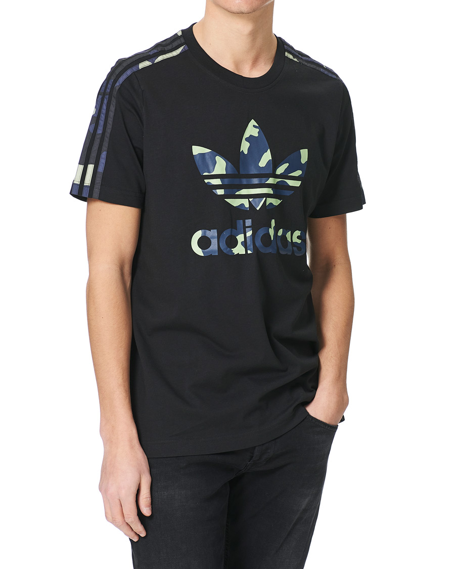 Mies | T-paidat | adidas Originals | Camo Infill Tee Black