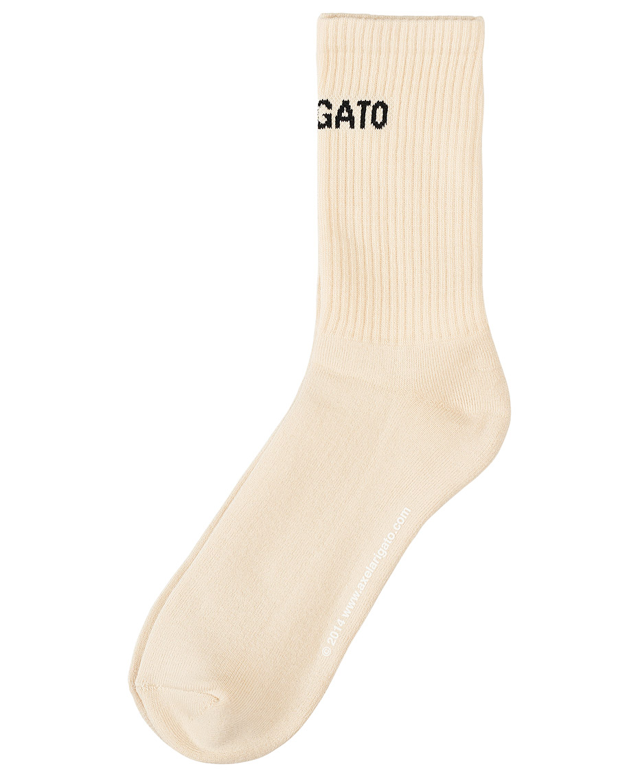 Miehet |  | Axel Arigato | Logo Tube Socks Pale Beige