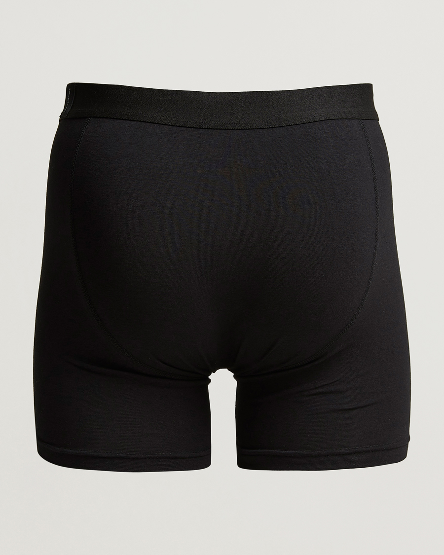 Mies |  | Bread & Boxers | 3-Pack Long Boxer Brief Black