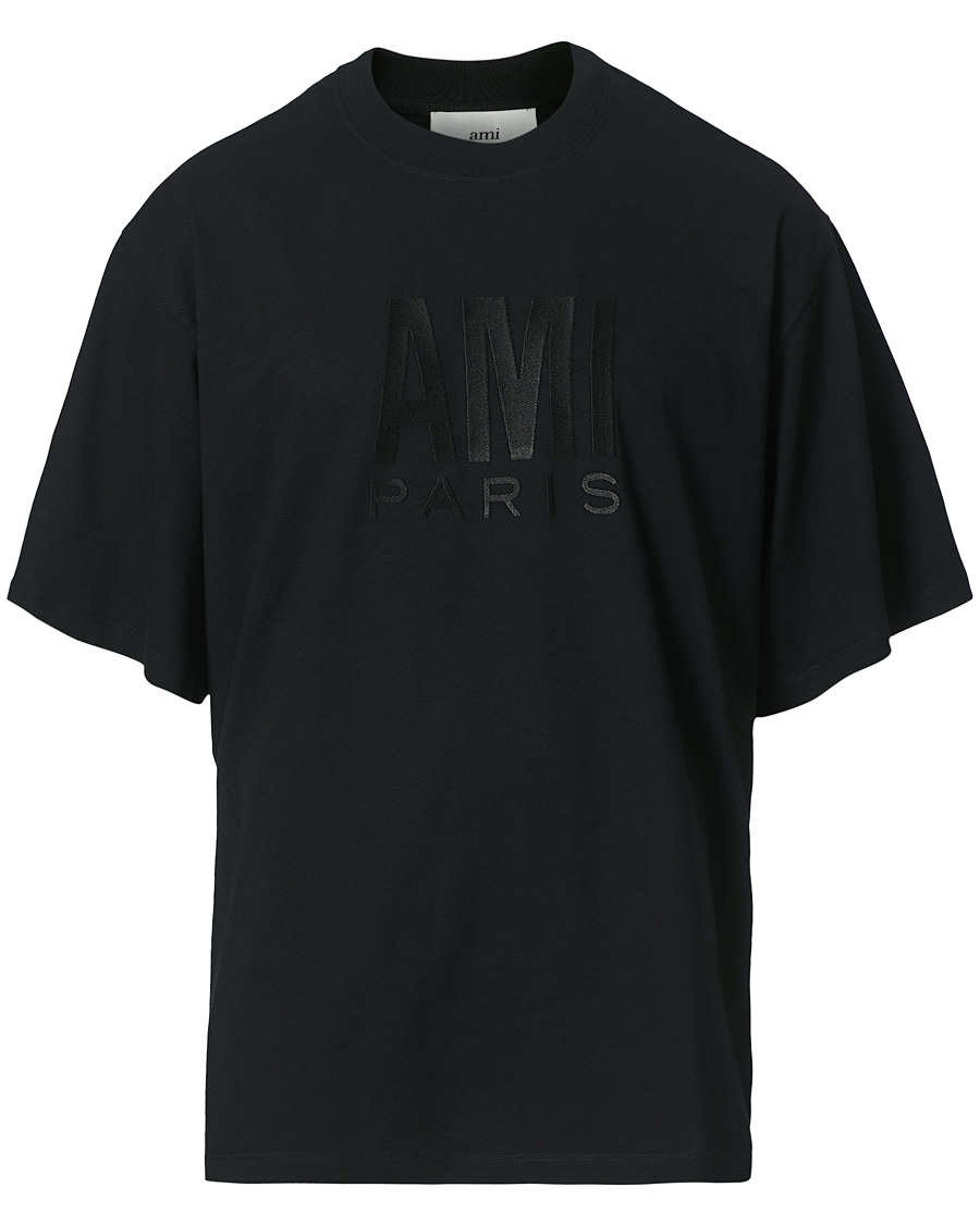 Mies | T-paidat | AMI | Oversize Logo Tee Black