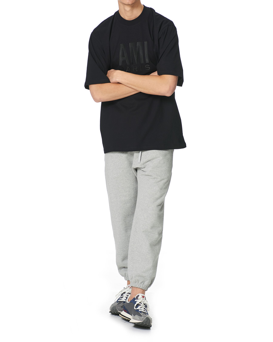 Mies | T-paidat | AMI | Oversize Logo Tee Black