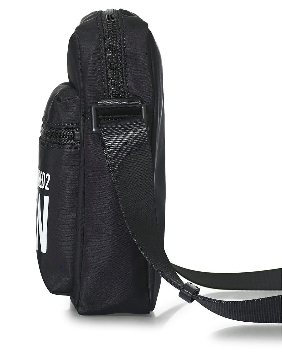 Mies | Dsquared2 Icon Cross Body Bag Black | Dsquared2 | Icon Cross Body Bag Black