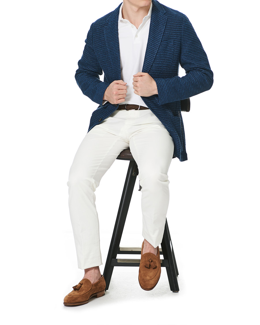 Mies | Pikkutakit | Etro | Jacquard Jersey Blazer Navy