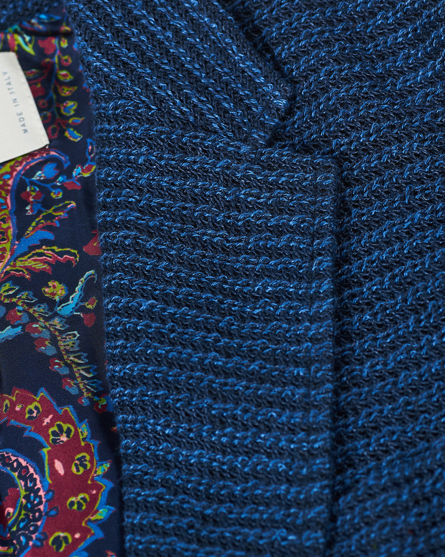 Mies | Pikkutakit | Etro | Jacquard Jersey Blazer Navy