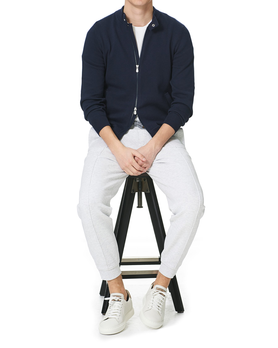 Mies | Brunello Cucinelli Plain Sneaker White Calf | Brunello Cucinelli | Plain Sneaker White Calf