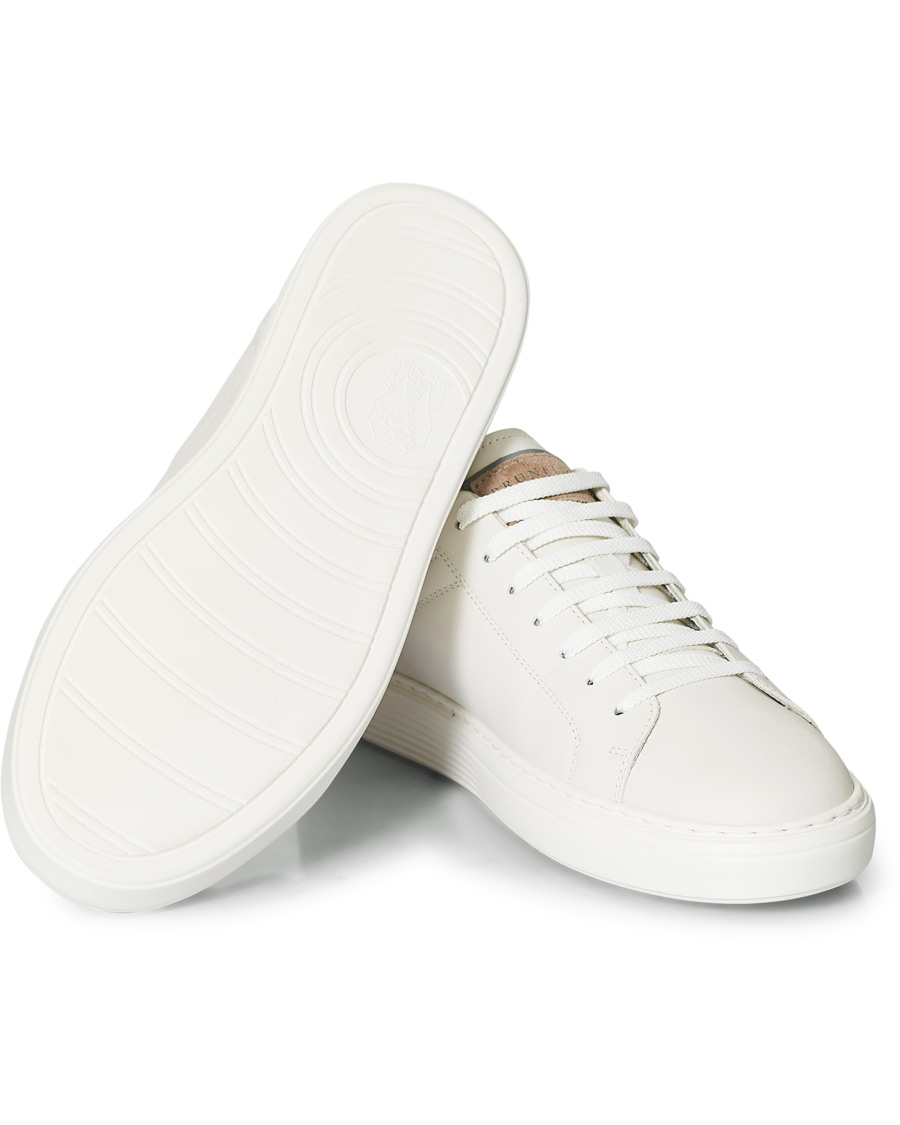 Mies | Brunello Cucinelli Plain Sneaker White Calf | Brunello Cucinelli | Plain Sneaker White Calf