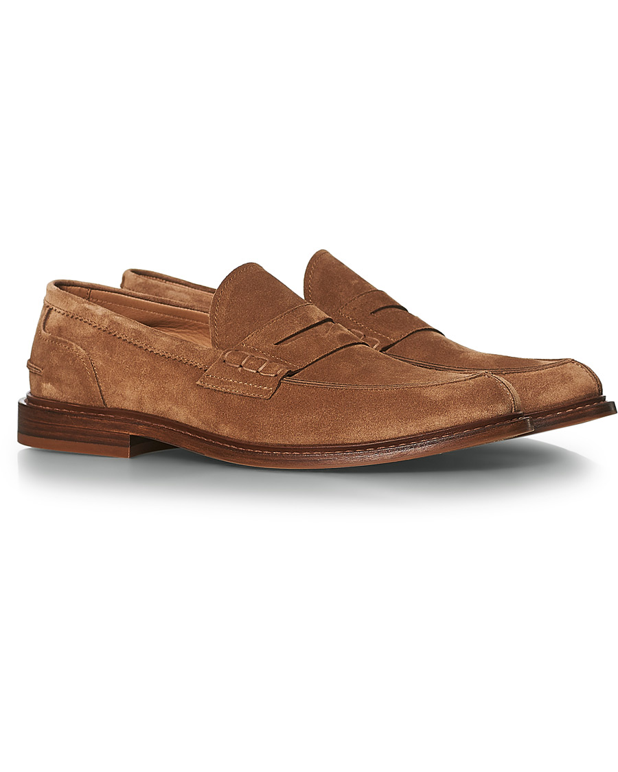 Miehet | Loaferit | Brunello Cucinelli | Penny Loafer Brown Suede