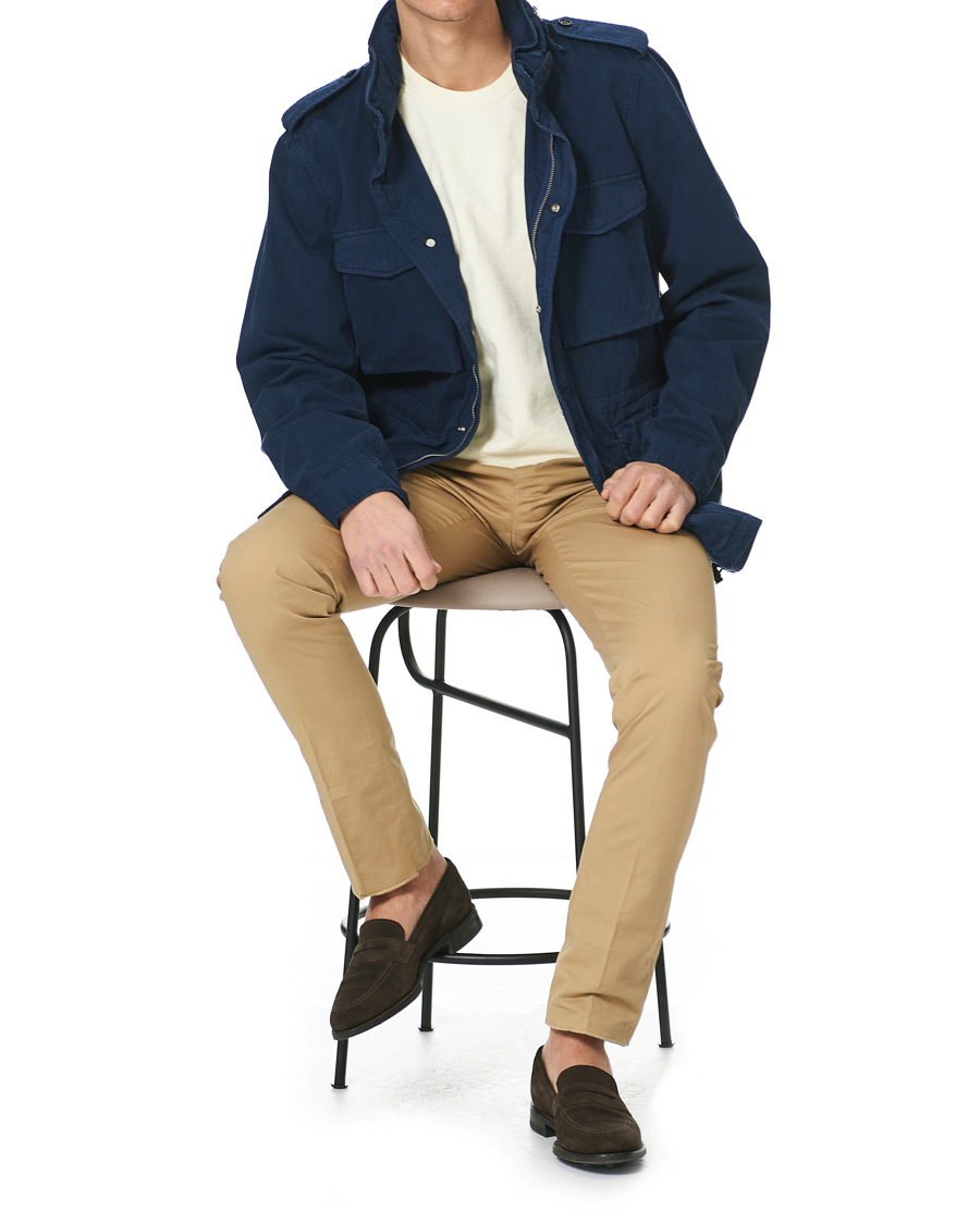 Mies | Takit | Aspesi | Cotton Field Jacket Navy