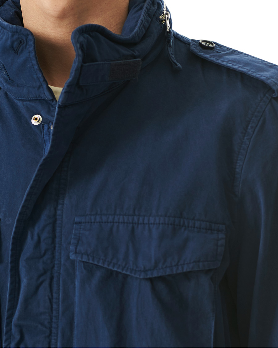 Mies | Takit | Aspesi | Cotton Field Jacket Navy