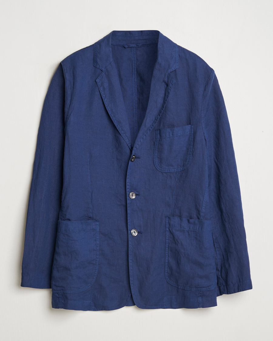 Mies | Pikkutakit | Aspesi | Samuraki Linen Blazer Navy