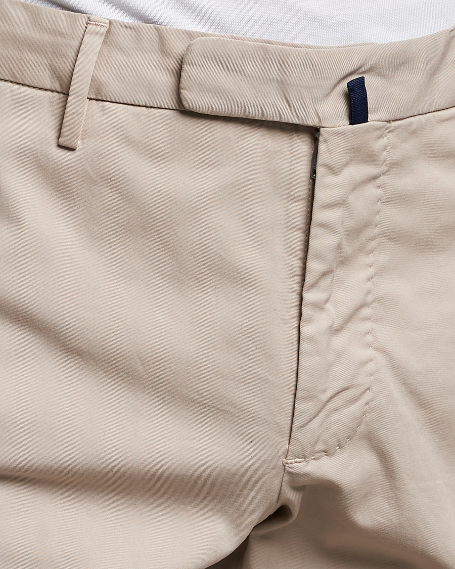 Mies | Housut | Incotex | Slim Fit Comfort Chinos Light Grey