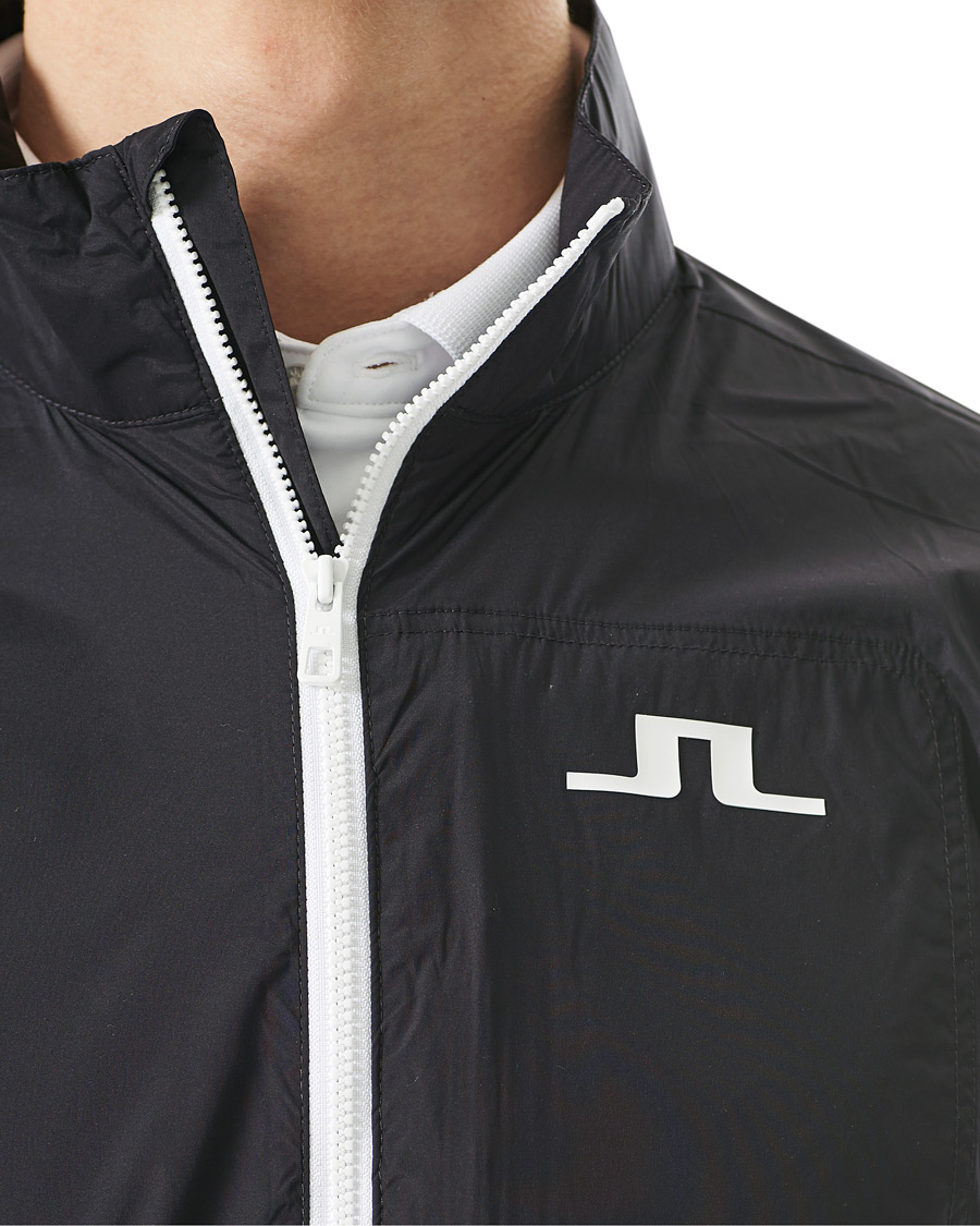 Mies | Takit | J.Lindeberg | Ash Light Packable Golf Jacket Black