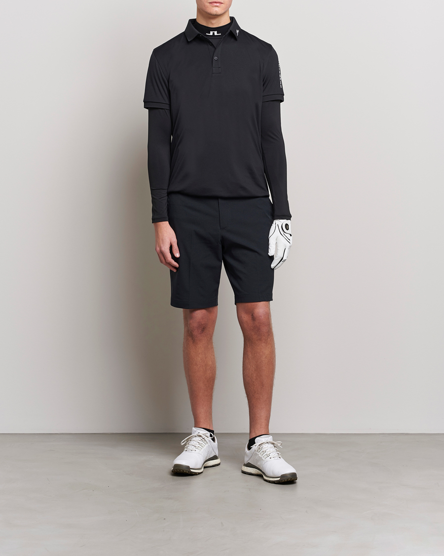 Mies | Active | J.Lindeberg | Vent Tight Golf Shorts Black