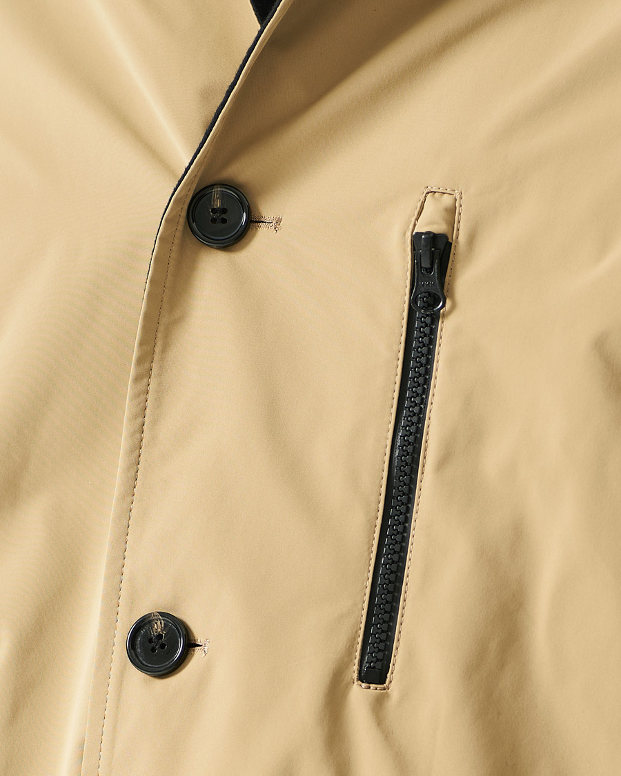 Mies | Takit | J.Lindeberg | Herbert Reversible Mac Coat Batique Khaki